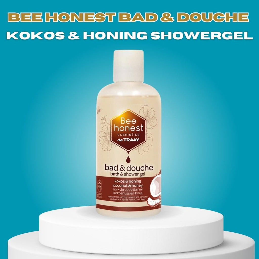 Bee Honest • Bad & douche kokos & honing showergel - 250 ML