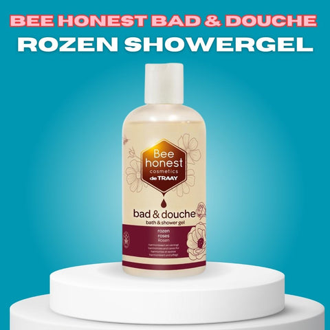 Bee Honest • Bad & douche rozen showergel - 250 ML