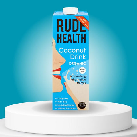 Rude Health • Vegan kokosmelk van organische bio kokosnoot & rijst - 500 ML