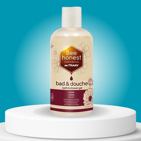 Bee Honest • Bad & douche rozen showergel - 250 ML