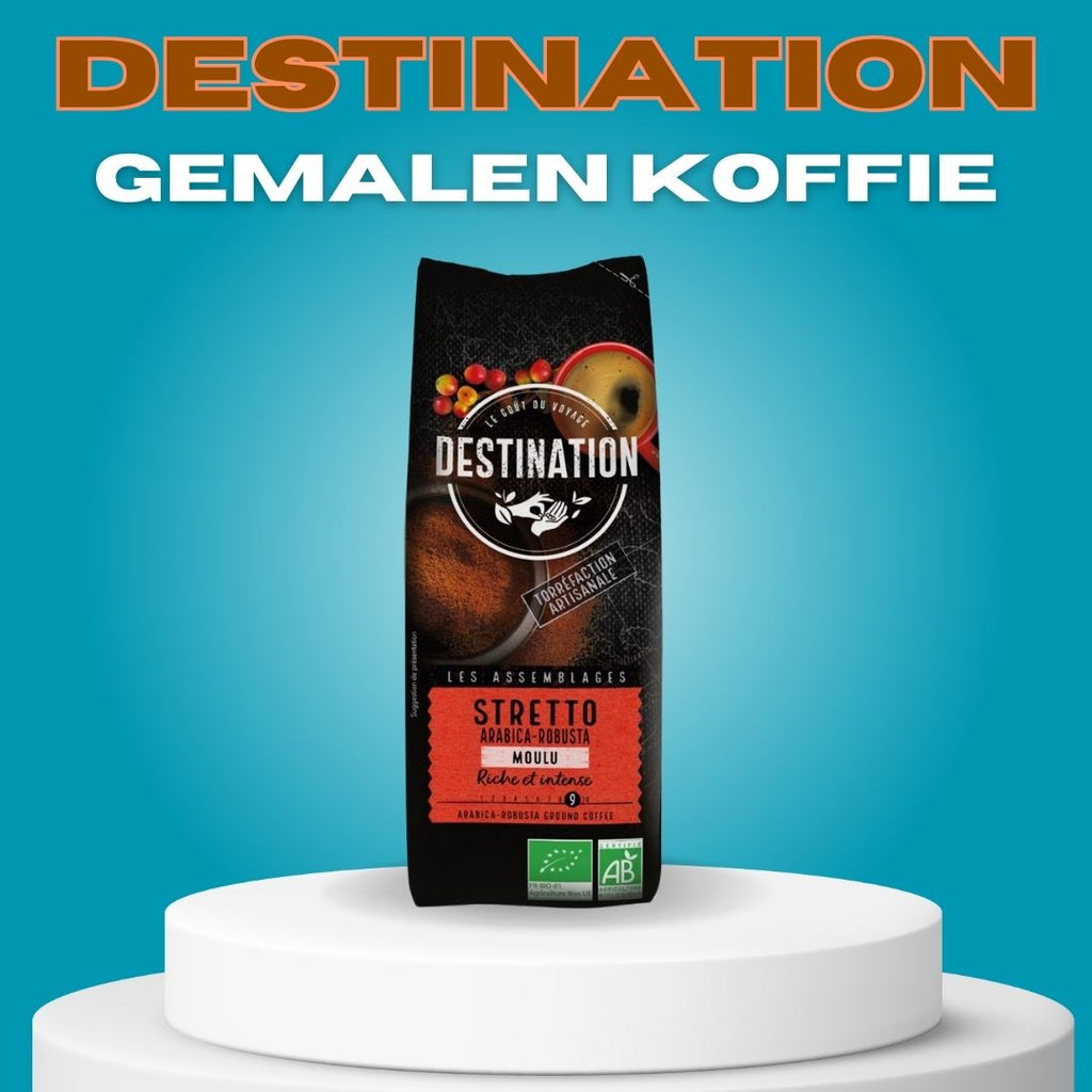 Destination • Gemalen koffie Ethiopië fairtrade - 250 gram