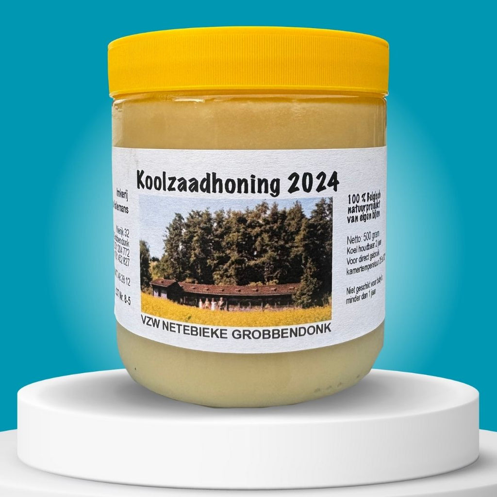 Honey - Honing  • Bij vriendelijke koolzaadhoning - 500 gram