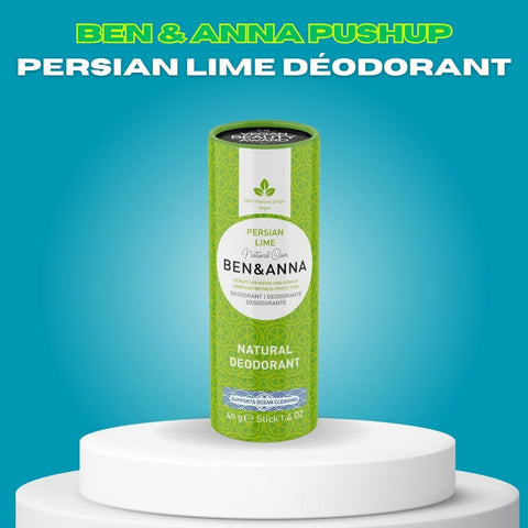 Ben & Anna • Pushup persian lime déodorant - 40 gram