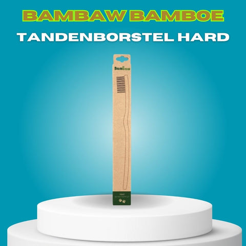 Bambaw • Bamboe harde tandenborstel