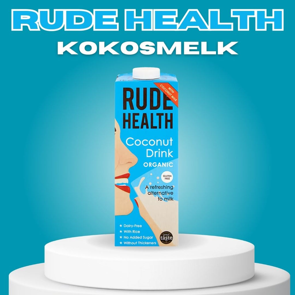Rude Health • Vegan kokosmelk van organische bio kokosnoot & rijst - 500 ML
