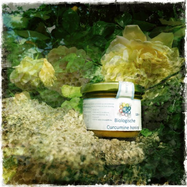 Blue Earth Curcumine Honing met Thee voor Een Gezonde Start van de Dag