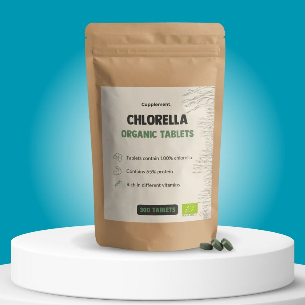 Chlorella Capsules – Biologisch, rijk aan vitaminen en mineralen.
