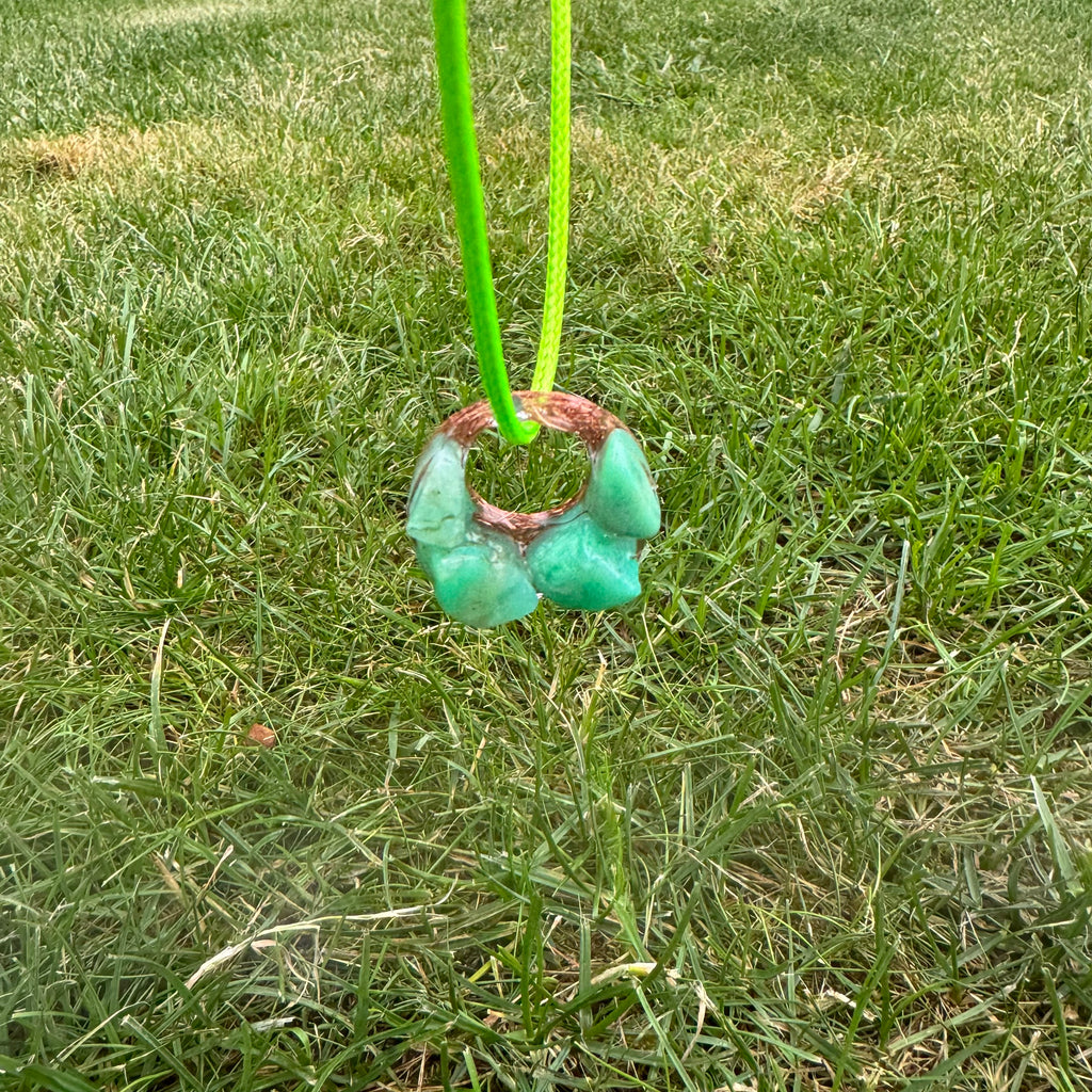 Chrysopraas edelsteen ketting – Een bron van kalmte en innerlijke rust.
