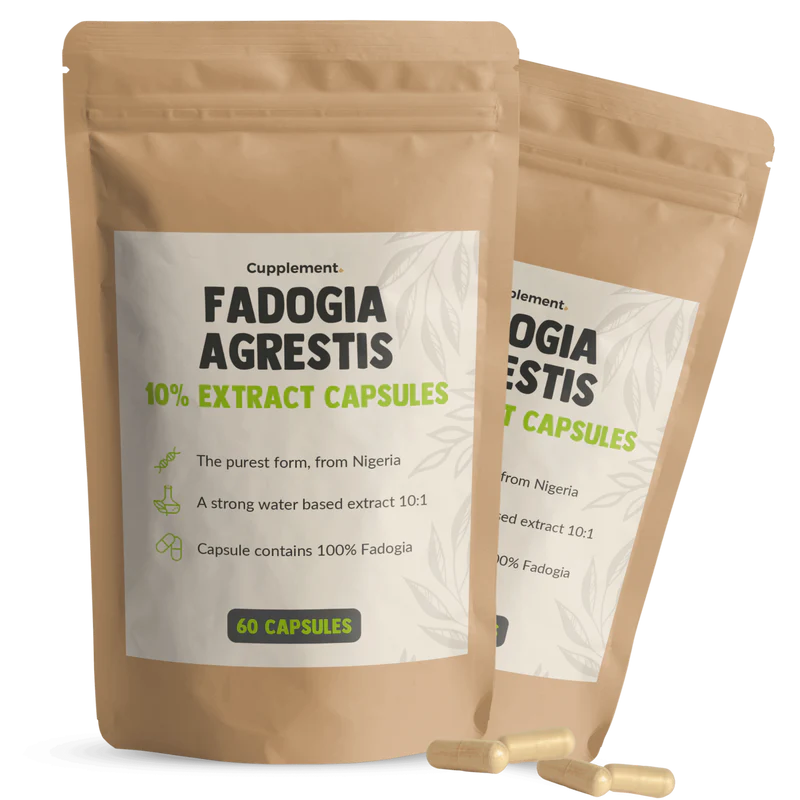 Fadogia Agrestis Extract Capsules • 100% Natuurlijk – 60 Stuks