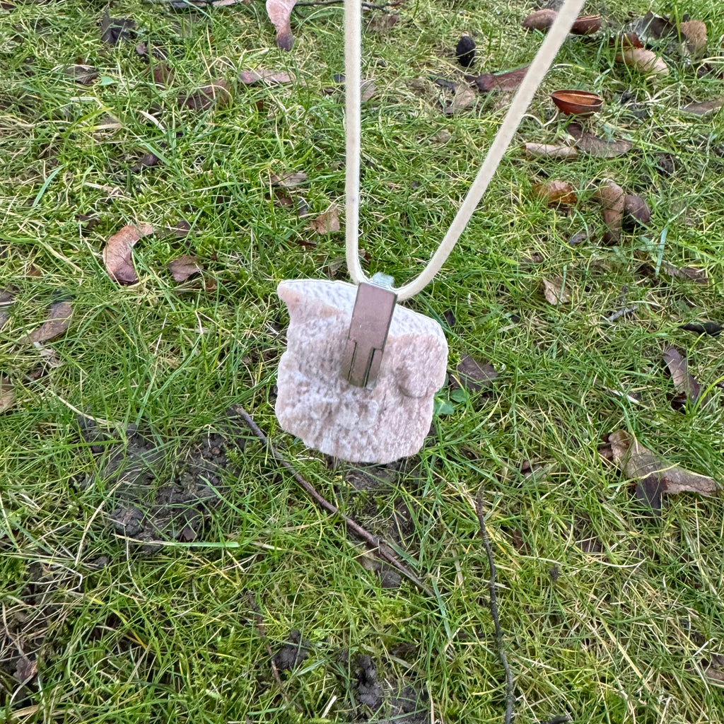 Handgemaakte Ketting met Veldspaat - Elegante Natuursteen