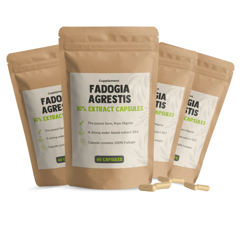 Fadogia Agrestis Extract Capsules • 100% Natuurlijk – 60 Stuks